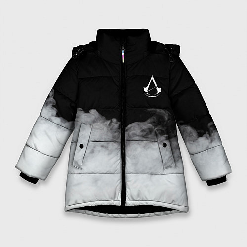 Зимняя куртка для девочки Assassin??s Creed / 3D-Черный – фото 1