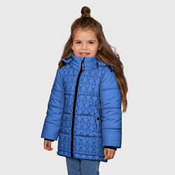 Куртка зимняя для девочки Конь БоДжек Свитер, цвет: 3D-светло-серый — фото 2