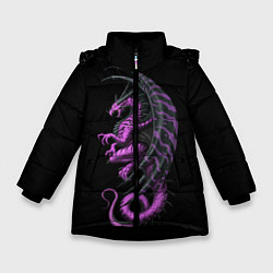 Зимняя куртка для девочки Purple Dragon