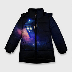 Зимняя куртка для девочки TARDIS