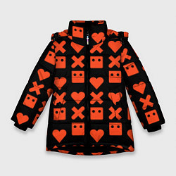 Зимняя куртка для девочки LOVE DEATH ROBOTS LDR