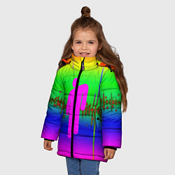 Куртка зимняя для девочки BILLIE ELLISH, цвет: 3D-черный — фото 2
