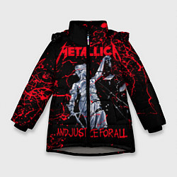Зимняя куртка для девочки Metallica