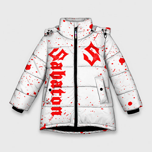 Зимняя куртка для девочки SABATON / 3D-Черный – фото 1