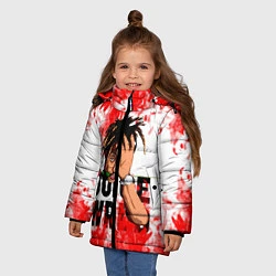 Куртка зимняя для девочки Juice WRLD, цвет: 3D-черный — фото 2