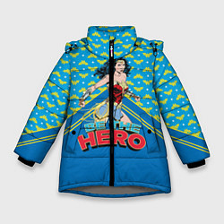 Зимняя куртка для девочки Be the hero