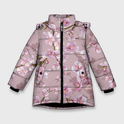 Зимняя куртка для девочки САКУРА