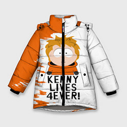 Зимняя куртка для девочки Кенни вечно живой!