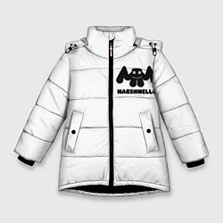 Зимняя куртка для девочки Marshmello Спина