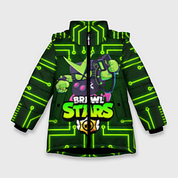Зимняя куртка для девочки BRAWL STARS VIRUS 8-BIT