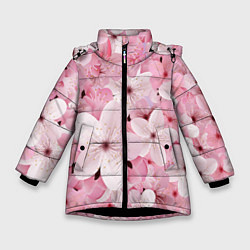 Зимняя куртка для девочки САКУРА