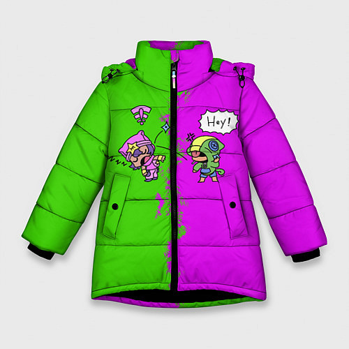 Зимняя куртка для девочки Hey Sandy! / 3D-Черный – фото 1