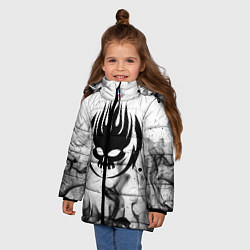 Куртка зимняя для девочки THE OFFSPRING, цвет: 3D-светло-серый — фото 2