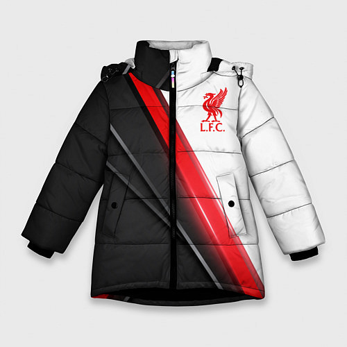 Зимняя куртка для девочки Liverpool F C / 3D-Черный – фото 1