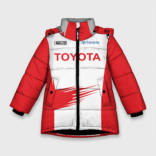 Зимняя куртка для девочки Toyota Driver / 3D-Черный – фото 1