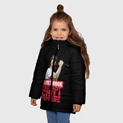 Куртка зимняя для девочки RHCP, цвет: 3D-черный — фото 2