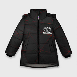 Зимняя куртка для девочки TOYOTA