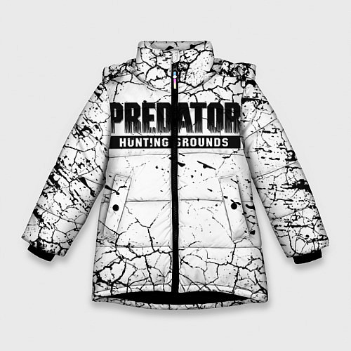 Зимняя куртка для девочки PREDATOR: HUNTING GROUNDS / 3D-Черный – фото 1