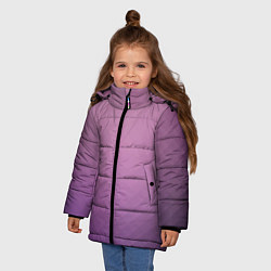 Куртка зимняя для девочки Пикси, цвет: 3D-черный — фото 2