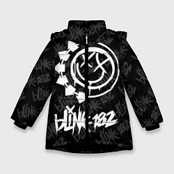 Зимняя куртка для девочки Blink-182 4