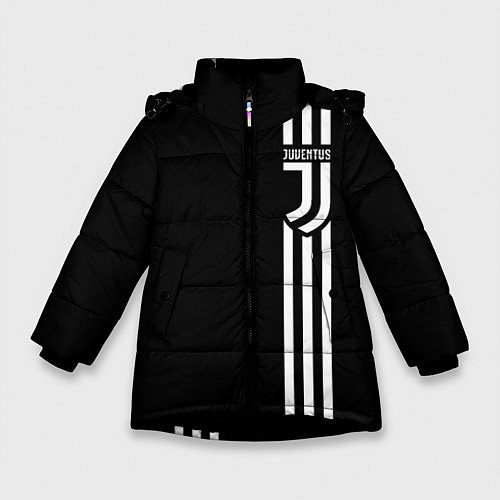 Зимняя куртка для девочки JUVENTUS / 3D-Черный – фото 1