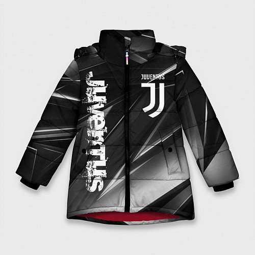 Зимняя куртка для девочки JUVENTUS / 3D-Красный – фото 1