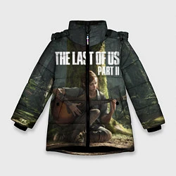 Куртка зимняя для девочки The Last of Us part 2, цвет: 3D-черный