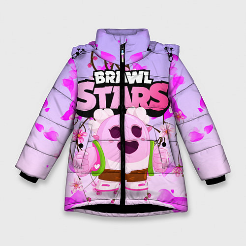 Зимняя куртка для девочки Sakura Spike Brawl Stars / 3D-Черный – фото 1