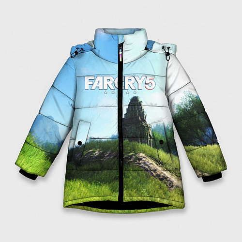 Зимняя куртка для девочки FARCRY5 / 3D-Черный – фото 1