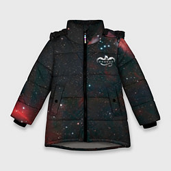 Куртка зимняя для девочки Crew Dragon Z, цвет: 3D-светло-серый