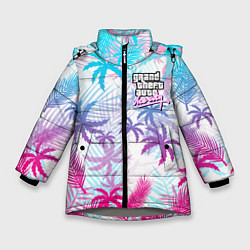 Зимняя куртка для девочки GTA VICE CITY