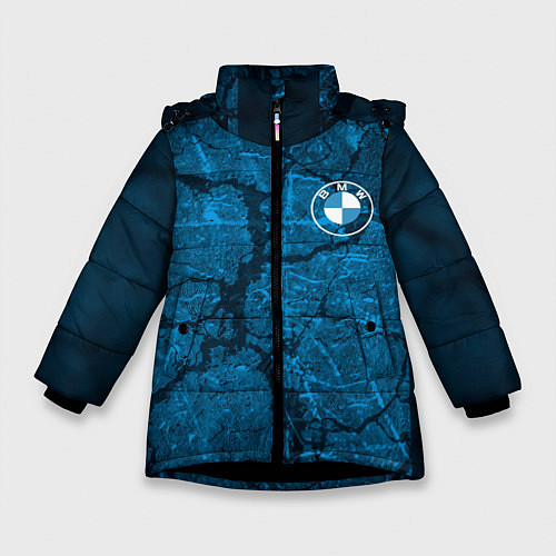 Зимняя куртка для девочки BMW / 3D-Черный – фото 1