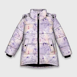 Зимняя куртка для девочки Fa Ping Pattern