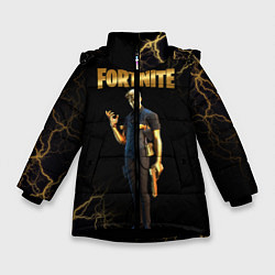 Зимняя куртка для девочки Gold Midas Fortnite 2