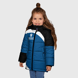 Куртка зимняя для девочки Russia, цвет: 3D-красный — фото 2