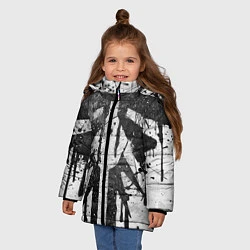 Куртка зимняя для девочки THE LAST OF US 2, цвет: 3D-светло-серый — фото 2