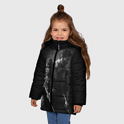 Куртка зимняя для девочки THE LAST OF US 2 ДЖОЭЛ ЭЛЛИ, цвет: 3D-черный — фото 2