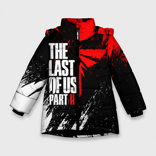 Зимняя куртка для девочки THE LAST OF US II / 3D-Черный – фото 1