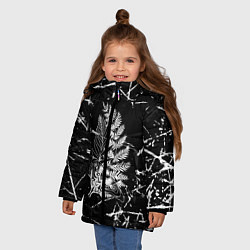 Куртка зимняя для девочки ЛАСТ ОФ АС ТАТУ ЭЛЛИ, цвет: 3D-черный — фото 2