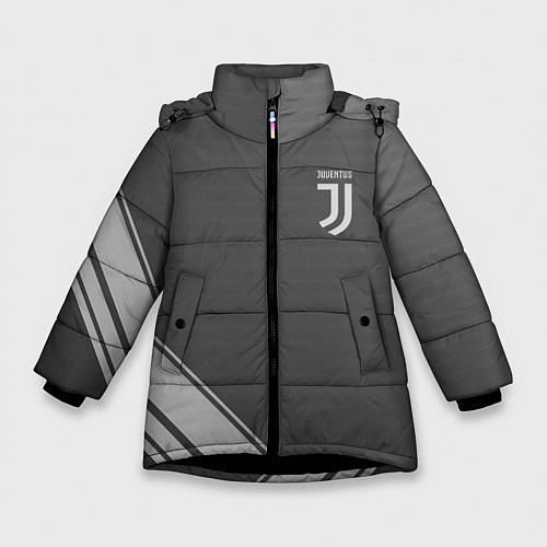 Зимняя куртка для девочки JUVENTUS / 3D-Черный – фото 1