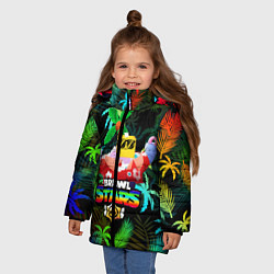 Куртка зимняя для девочки BRAWL STARS SPROUT СПРАУТ, цвет: 3D-черный — фото 2