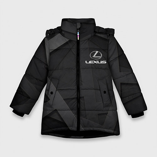 Зимняя куртка для девочки LEXUS / 3D-Черный – фото 1