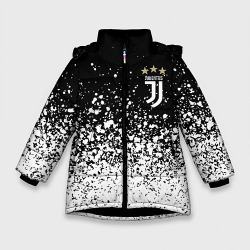 Зимняя куртка для девочки JUVENTUS / 3D-Черный – фото 1