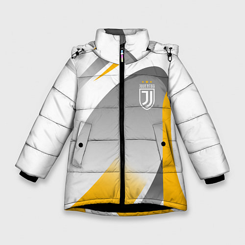 Зимняя куртка для девочки Juventus Uniform / 3D-Черный – фото 1