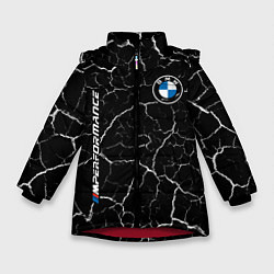 Зимняя куртка для девочки BMW БМВ