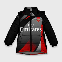 Куртка зимняя для девочки ARSENAL UNIFORM, цвет: 3D-светло-серый