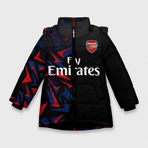 Зимняя куртка для девочки ARSENAL UNIFORM 2020 / 3D-Черный – фото 1