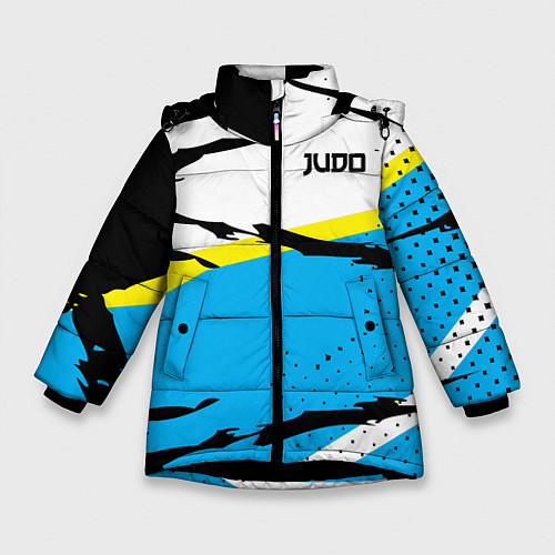 Зимняя куртка для девочки Judo / 3D-Черный – фото 1