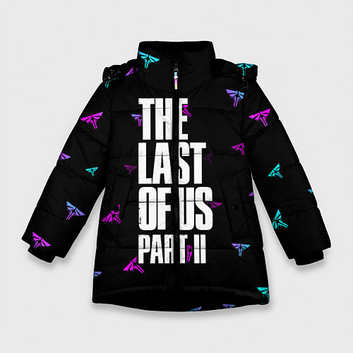 Зимняя куртка для девочки THE LAST OF US 2 ОДНИ ИЗ НАС / 3D-Черный – фото 1