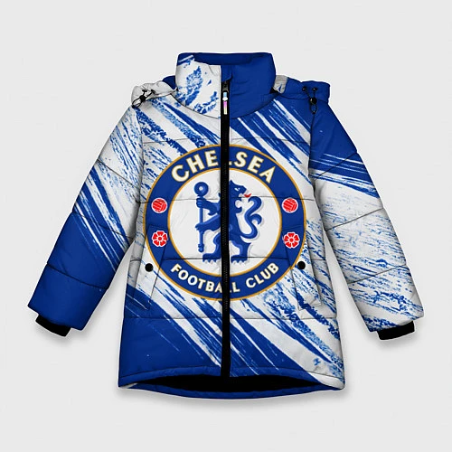 Зимняя куртка для девочки Chelsea / 3D-Черный – фото 1